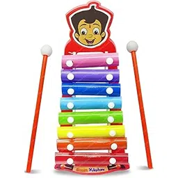FunBlast Cute Xylophone with 2 Sticks Wooden Toy for Kids, Hand Knock Piano - Musical Toys for Babies,Boys,Girls-picture-15
