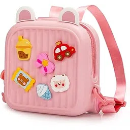 funblast Bagpack for Girls - Cartoon Bag for Pre-Schoolers, Kawaii Shoulder Bag for Girls, Lightweight Miniature Bags for Kids, Small Picnic Bag for Kids, Girls – 2 Years to 8 Years Toddlers-picture-25