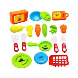 FunBlast Food & Kitchen Set Toys for Kids 16 Pieces - Multicolor-picture-18