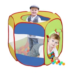 FunBlast Hexagon Ball Pool With 50 Balls - Multicolor-picture-13