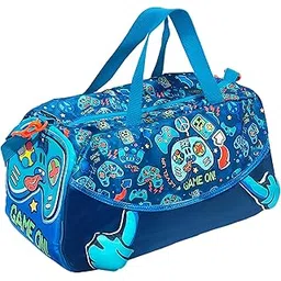 funblast Sports Duffle Bags – Waterproof Duffle Bag for Kids, Shoulder Bag with Multi Compartment, Ideal for Travel, Swimming, Picnic, Gym, Sports, Boys Duffle Bags (Game)-picture-38