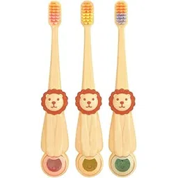 FunBlast Kids Toothbrush - Cute Cartoon Tooth Brush, PBT Soft Bristles Toothbrush for 3-12 Years old Children, Manual Toothbrush for Kids - Multicolor (3)-picture-17