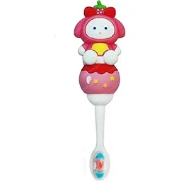 FunBlast Soft Bristle Cartoon Toothbrush – Animal Design Soft Tooth Brush, Extra Microfiber Soft Bristles Toothbrush for 2-7 Years old Children, Manual Toothbrush for Kids, Boys and Girls (Doll)-picture-13