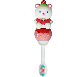 FunBlast Soft Bristle Cartoon Toothbrush – Animal Design Soft Tooth Brush, Extra Microfiber Soft Bristles Toothbrush for 2-7 Years old Children, Manual Toothbrush for Kids, Boys and Girls (Panda) image 1