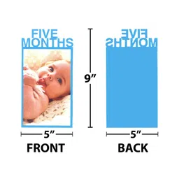 Funcart Baby 1st Birthday Photo Banner - Multicolor image 3