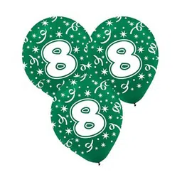 Funcart Number 8 Balloons - 10 Pieces-picture-22