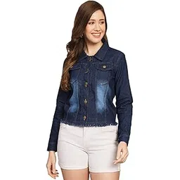 funday fashion Women's Denim Regular Jacket-picture-24