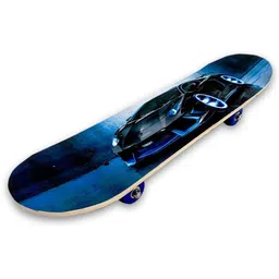 funforce Blue Car skateboard for boys and girls 3 year pluse age 6 inch x 26 inch Skateboard-picture-18
