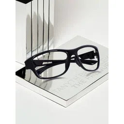 FUNGLASSES Unisex Clear Lens & Black Other Sunglasses with-picture-14