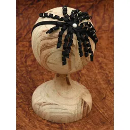 FUNKRAFTS Girls Pink & Black Set of 3 Beaded Hairband-picture-23