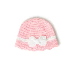 FUNKRAFTS Girls Self Design Woollen Winter Beanie-picture-37