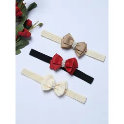 FUNKRAFTS Girls Set of 3 Embellished Hairband-picture-27