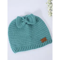 FUNKRAFTS Girls Woollen Winter Self Design Beanie-picture-39