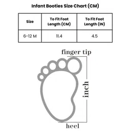 Funkrafts Handmade Crochet Designed Floral Applique Detailed Booties - Beige & Pink image 2