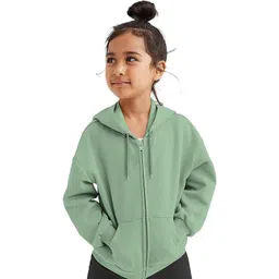 FUNKY MONKEY Girls Hooded Cotton Sweatshirt-picture-25