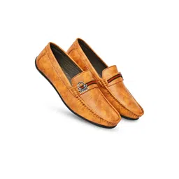 FUNNY FIRE Men Synthetic Leather Loafers image 4