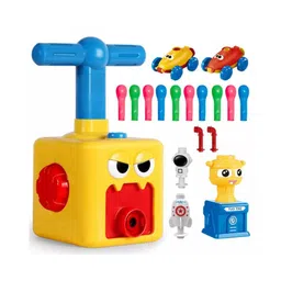 FUNVERSE Balloon Launcher for Kids, Power Balloon Car Toy for Kids, Manual Balloon Pump Cars Toys for Boys Girls (Multi Color) set of 20 material Plastic;Acrylonitrile Butadiene Styrene-picture-15