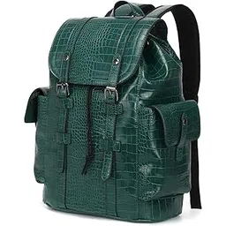 fur jaden Pro-IX Vegan Leather 15.6 Inch Travel Laptop Backpack Weekender Bag for Men Women-picture-23