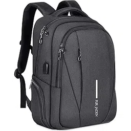 FUR JADEN Travel Laptop Backpack, Business Backpacks with USB Charging Port, Water Resistant College School Computer Bag for Men & Women Fits Under 15.6 inch Laptop and Notebook-picture-17