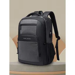 FUR JADEN Unisex Brand Logo Backpack with USB Charging Port-picture-39