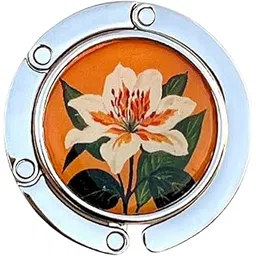 FURE Printed Flower Table Purse/Bag Hanger for Women-picture-30