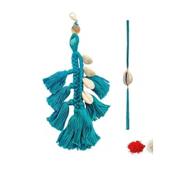 FURE Unisex Teal Rakhi-picture-11