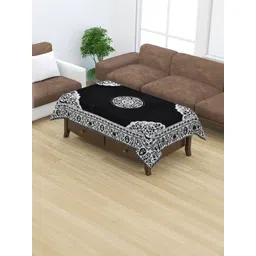 Furnishing Hut Black Floral 6-Seater Table Cover-picture-6