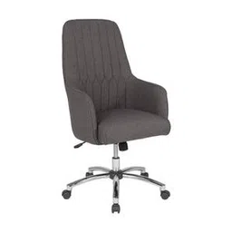 furniturstation Gans Leatherette Study Chair in Dark Grey Colour-picture-10
