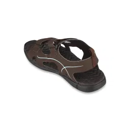 Furo by Red Chief Men's Chocolate Brown Floater Sandals image 4