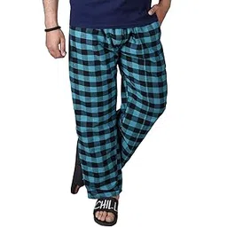 fusfus Men's Cotton Checkered Pajama-picture-46