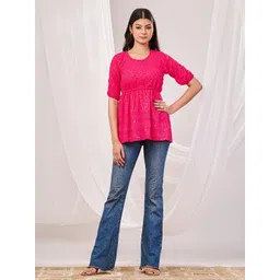 Futra Gabha Embroidered Empire Top-picture-31