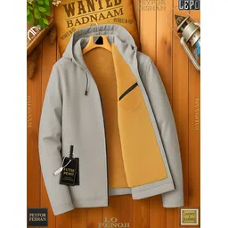 futse peno Men Solid Casual Jacket-picture-36