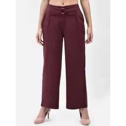 FUTURO Women Relaxed Loose Fit Pleated Trousers-picture-40