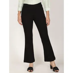 FUTURO Women Smart Mid-Rise Flat-Front Bootcut  Trouser-picture-11