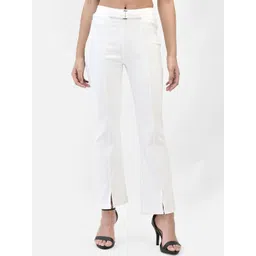 FUTURO Women Super Flared High-Rise Trousers-picture-16