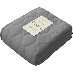 fuwawa Semi-Double Bed Pad, 100% Cotton, Terry Fabric, All Season [Teijin Mighty Top II Filling Used] Bed Pad, Pad, Pad, Padding Fabric, Smooth, Moisture Wicking, Quick Drying, Antibacterial, Odor-picture-29