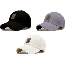 fy lane Combo ediko 3 @2 Cap for Men Women Topi Unisex Head Branded Boy's Girl's Caps Adjustable Strap Summer Sports Cricket Gym Dance Cotton Free Size-picture-23