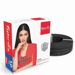 Fybros 1 Sqmm 90m Black Single Core ZHFR Industrial Cable, FWC1047-picture-27