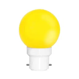 Fybros Nuit 0.5W Polycarbonate Yellow Round LED Bulb, FLS5442A (Pack of 10)-picture-35