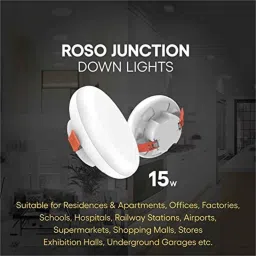 Fybros Roso 15W Plastic Pink Round Junction LED Downlight, FLS5348A image 5