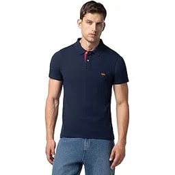 fyltr Men's Solid Regular Fit Polo Shirt-picture-39