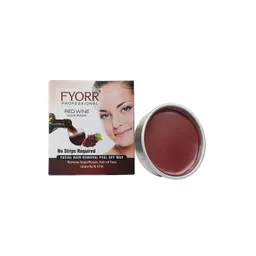 FYORR Red Wine Facial Hair Removal Peel Off Wax With Wooden Spatula - 80 g-picture-31