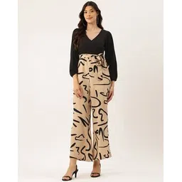 fyre rose Women Printed V-Neck Jumpsuit-picture-24