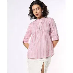 fyre rose Women Striped Relaxed Fit Top-picture-25