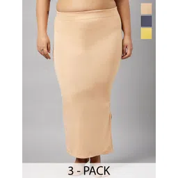 G Heist Plus Size Pack Of 3 Seamless Saree Shapewear-picture-22