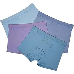 g jelly fashion tree Men's Ultra-Soft Ice-Silk Lycra Trunks - Breathable Moisture-Wicking Multi-Colored Underwear, Premium Stretchable Seamless Boxer Briefs-picture-21