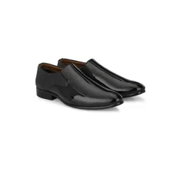 G L Trend Men Black Slip-On Shoes-picture-17