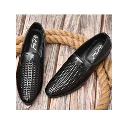 G L Trend Men Ethnic Party Wear Slip-on Nagra Mojari Jutti-picture-27