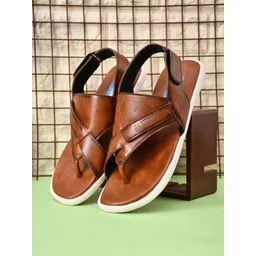 G L Trend Men Leather Comfort Sandals-picture-21
