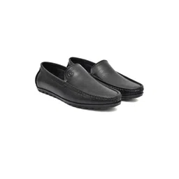 G L Trend Men Woven Design Leather Loafers-picture-15